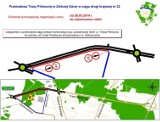 Kolejne utrudnienia na remontowanej Trasie Północnej w Zielonej Górze