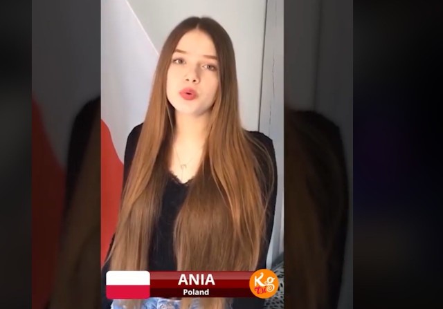Anna Klah, wokalistka z Młodzieżowego Domu Kultury w Kluczborku