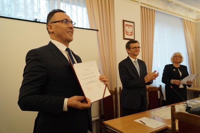 Burmistrz Przysuchy Tomasz Matlakiewicz złożył ślubowanie.