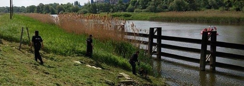 Poszukiwania zaginionego mężczyzny. Ćwiczenia w Brzegu.