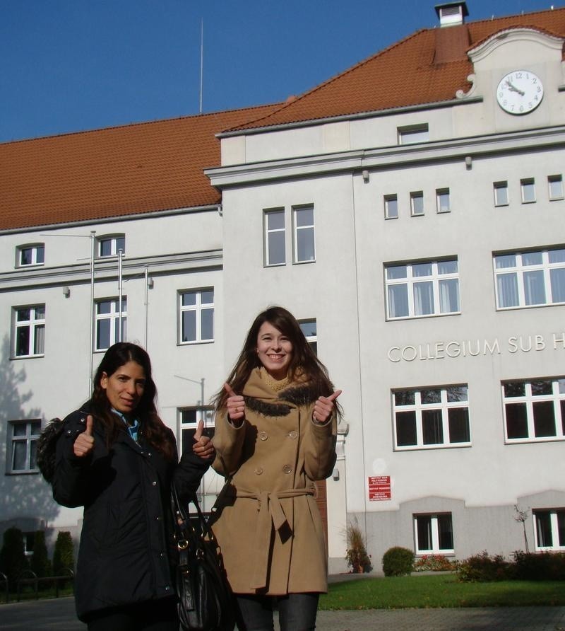 Studentki z Turcji w PWSZ w Oświęcimiu
