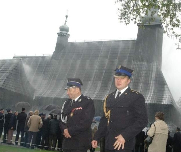 Prezentacja nowoczesnego systemu przeciwpożarowego odbyła się w ramach Dnia Strażaka.