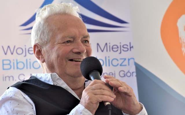 Zdzisław Wardejn jako gość 5. Kozzi Film Festiwalu 2019 w Zielonej Górze, gdzie zaczynał karierę aktorską w Lubuskim Teatrze w 1961 r.