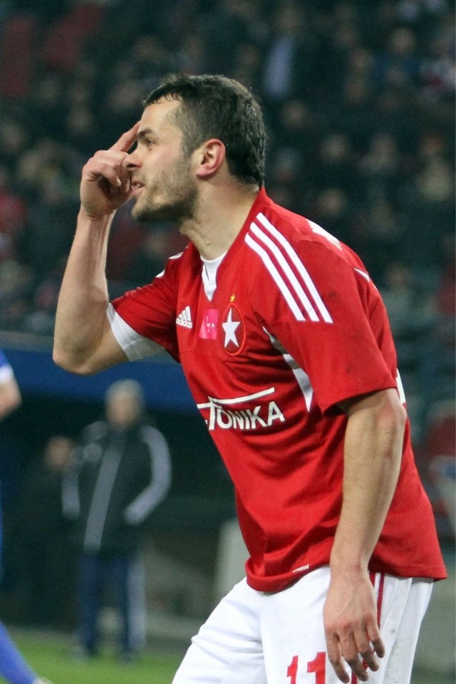 Paweł Brożek ostatnią ligową bramkę dla "Białej Gwiazdy" zdobył niemal cztery miesiące temu.