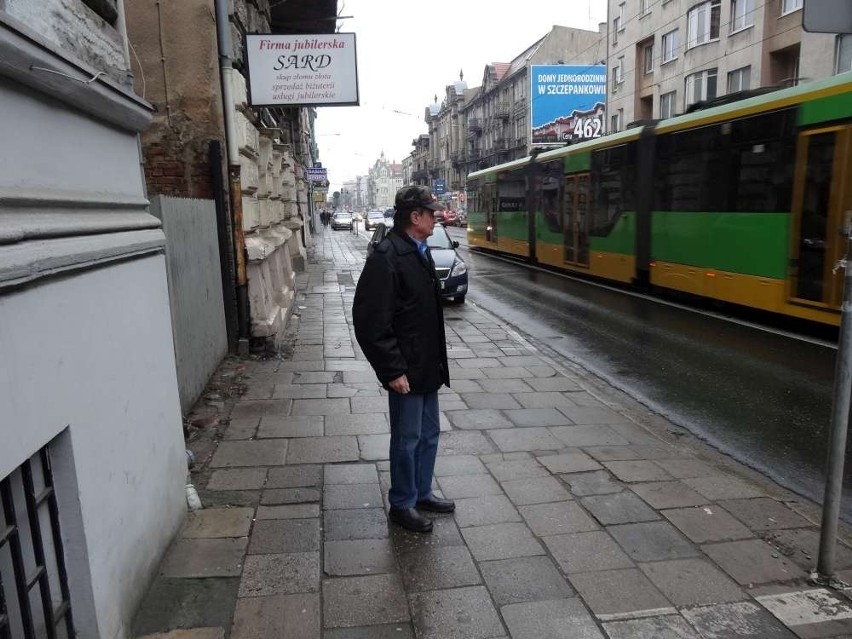 Tramwaje są utrapieniem mieszkańców z ulicy Dąbrowskiego
