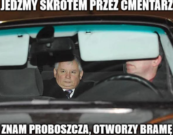 Memy z zamknięcia cmentarzy