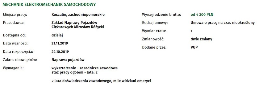 Szukasz pracy w Koszalinie bądź okolicach? Sprawdź najnowsze...