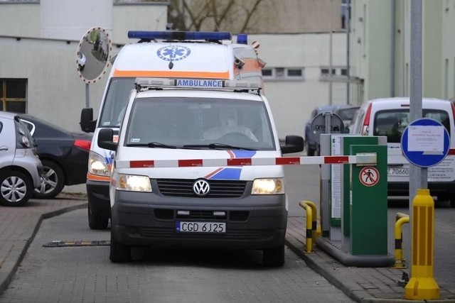 Ewakuacja pacjentów Szpitala Miejskiego z Torunia odbywała się m.in. do szpitala zakaźnego w Grudziądzu.