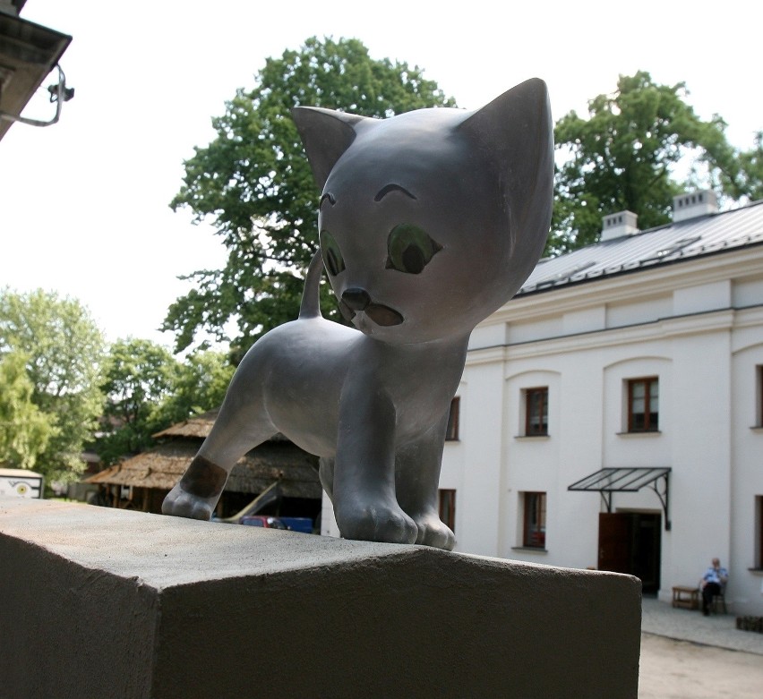 Kot Filemon w Muzeum Kinematografii