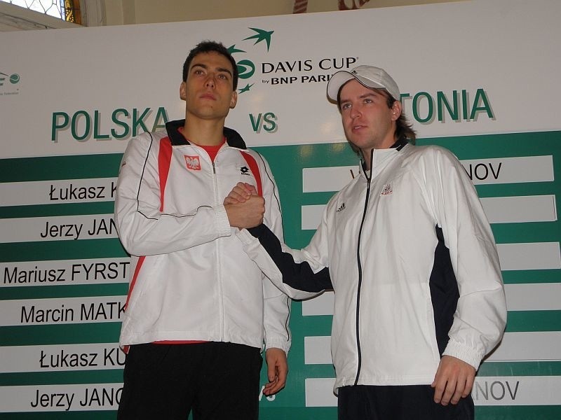 Davis Cup. Przed meczem Polska-Estonia