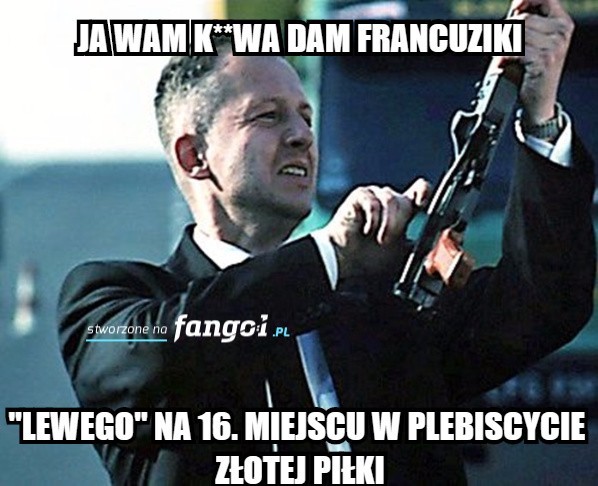 Złota Piłka 2016. Lewandowski i tak najlepszy, Kucharczyk też zasłużył [MEMY]