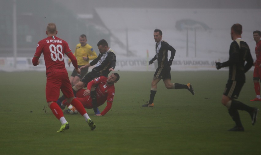 Zagłębie Sosnowiec – ŁKS Łódź 2:1. Ostatni sprawdzian beniaminka przed rundą wiosenną Ekstraklasy ZDJĘCIA 