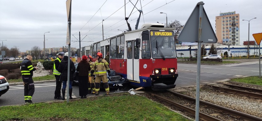 Do niebezpiecznego zdarzenia doszło dziś (8 stycznia) na...