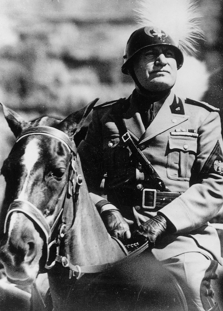 Benito Amilcare Andrea Mussolini, przywódca ruchu...