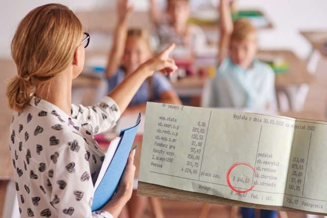 Ile w rzeczywistości zarabia nauczyciel? Pedagodzy pokazują swoje paski z wypłaty.