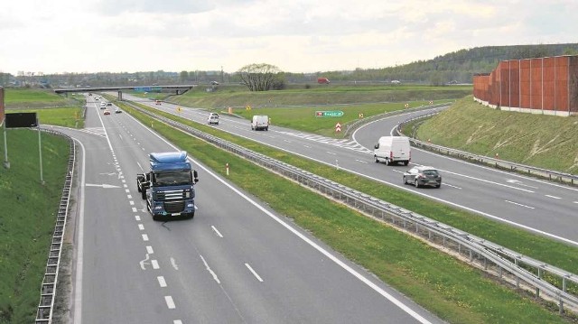 Autostrada w okolicy Chrzanowa. Najpierw trudno będzie się jechało do Krakowa, a potem do Katowic