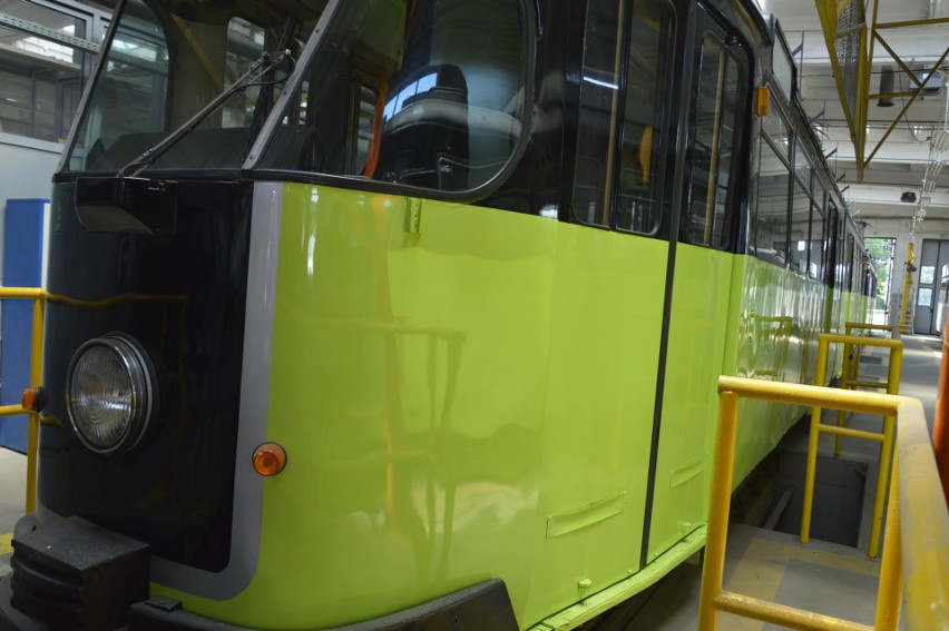 Z okazji zakupu nowych tramwajów MZK na zielono maluje też...