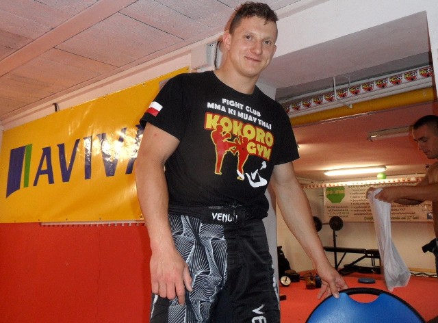 Paweł Zaremba jest szefem klubu Kokoro Gym w Grudziądzu, a także zawodnikiem