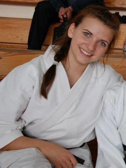 Ania Płoszyńska od wielu lat ćwiczyła karate