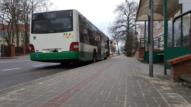 Autobus, w którym doszło do niebezpiecznego zdarzenia