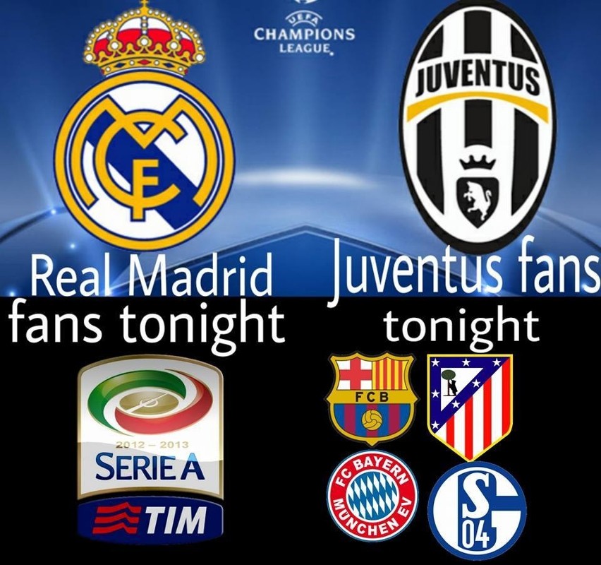Memy przed meczem Real - Juventus