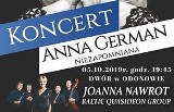 Anna Nawrot i Baltic Quasideon Group w Dworze Odonów. W repertuarze piosenki Anny German. 
