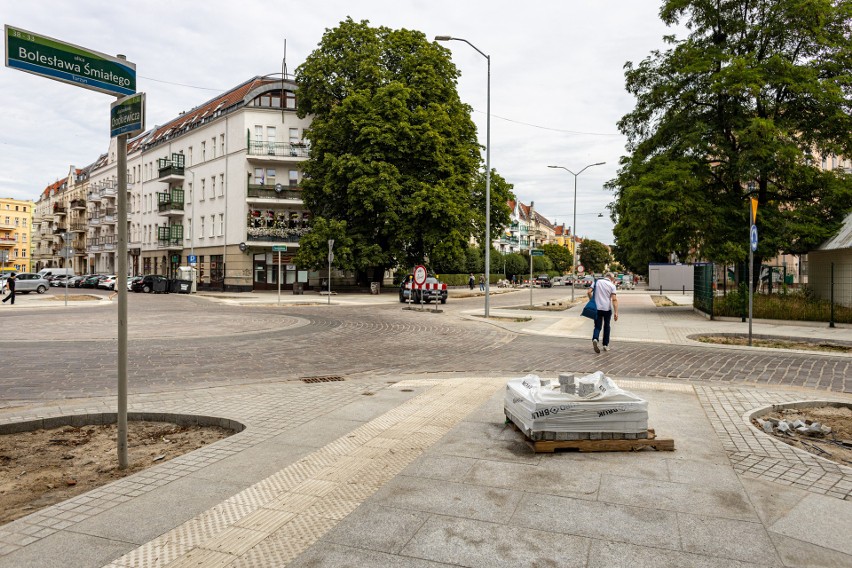 Przebudowy ulicy Śmiałego w Szczecinie z poślizgiem. Na finał jeszcze poczekamy