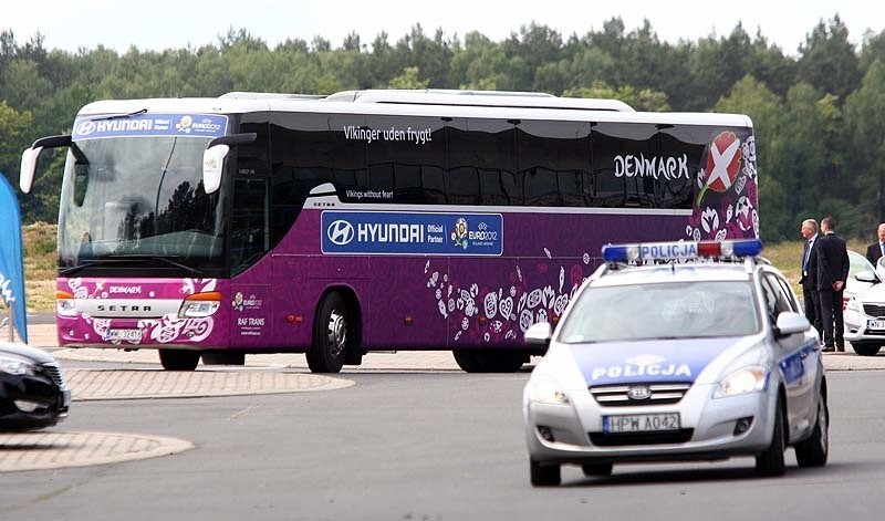 Euro 2012- reprezentacja Danii wylądowała w Goleni...