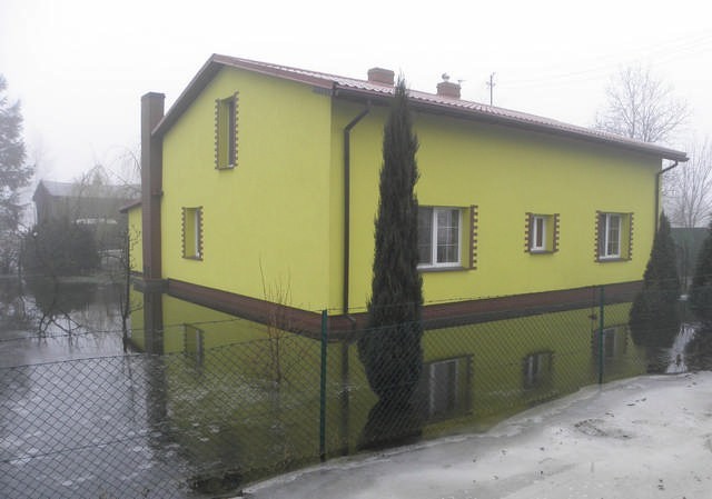 Powódź w Słońsku pod Inowrocławiem