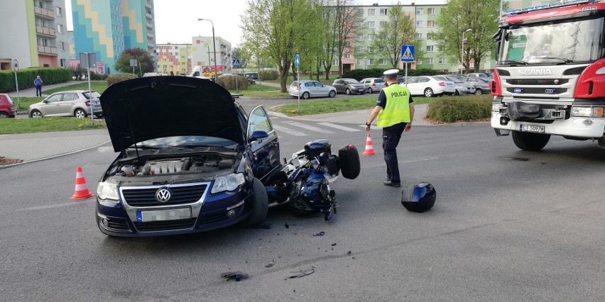 Na skrzyżowaniu ulic Śniadeckich i Jackowskiego w sobotę,...