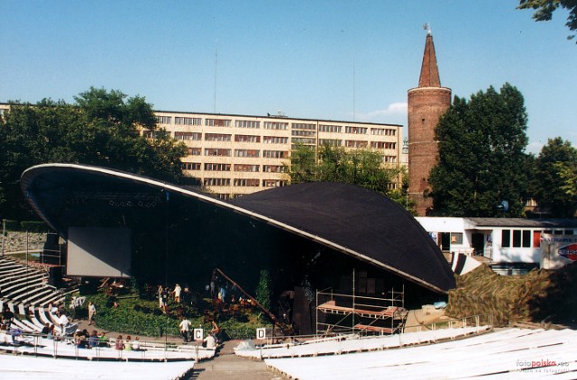 Krajowy Festiwal Polskiej Piosenki w Opolu w 1997 roku - próby do koncertu "Zielono mi"