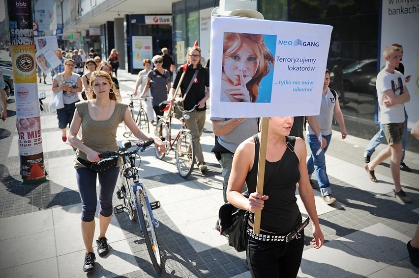 Protest mieszkańców i anarchistów