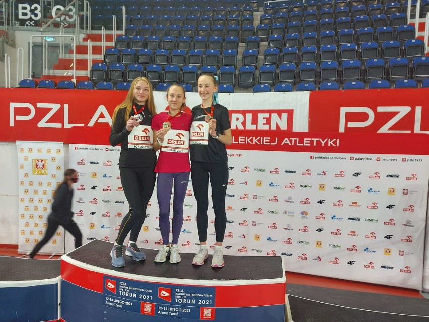 Trzy medale naszych lekkoatletów na Halowych Mistrzostwach Polski w Toruniu. Złoto zdobyła Julia Szydłowska