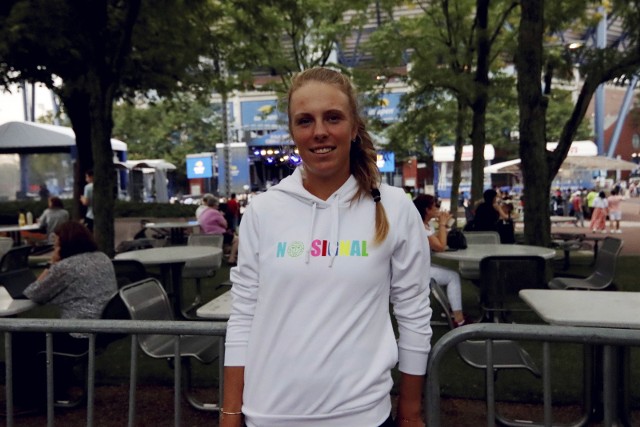 Magdalena Fręch oczekuje na pierwszy mecz turnieju US Open.