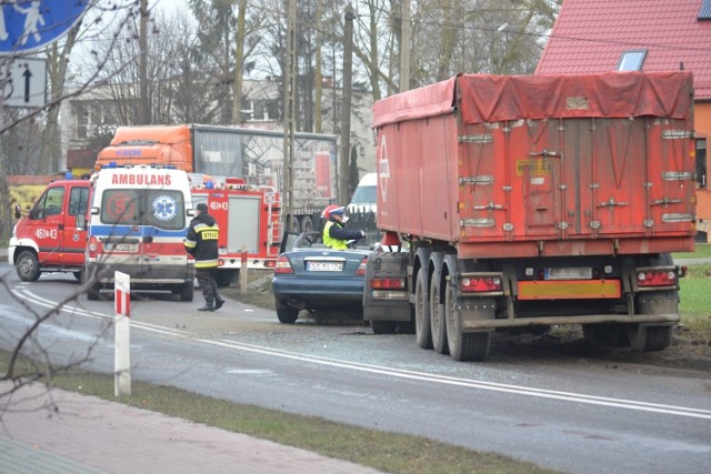 Wypadek w Tychnowach (gmina Kwidzyn), 15.12.2014