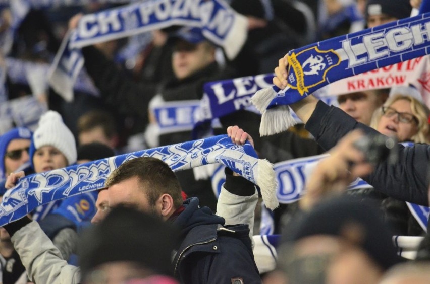 Podczas meczu Lech Poznań - Wisła Płock (2:1) atmosfera na...