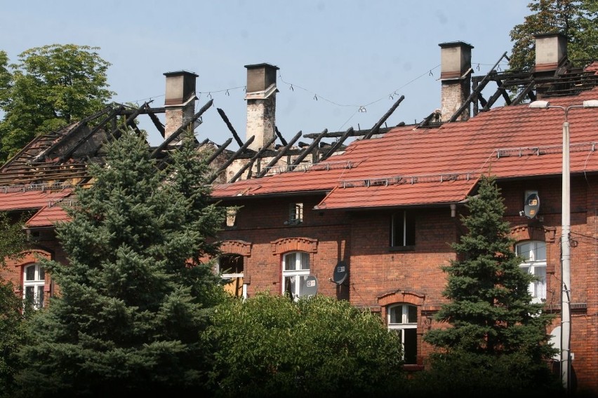 Pożar familoka w Czerwionce-Leszczynach