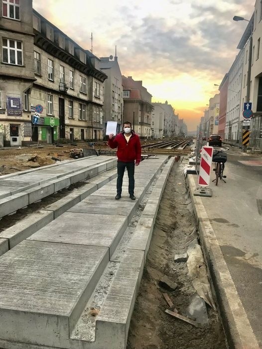 Marcin Staniewski zebrał ponad 200 podpisów pod petycją...