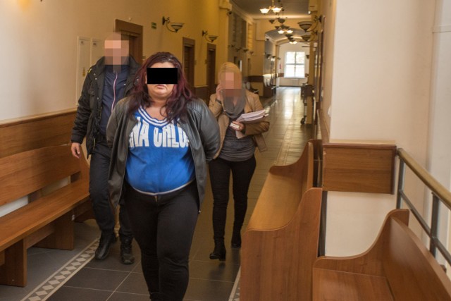 Aresztowania podejrzanych o udział w zorganizowanej grupie przestępczej w październiku 2018 roku. Krystyna P. do dzisiaj przebywa w areszcie.
