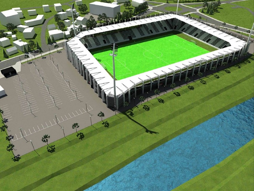 Nowy Sącz. Projekt nowego stadionu Sandecji wymaga poprawek. Czy to opóźni rozpoczęcie inwestycji?