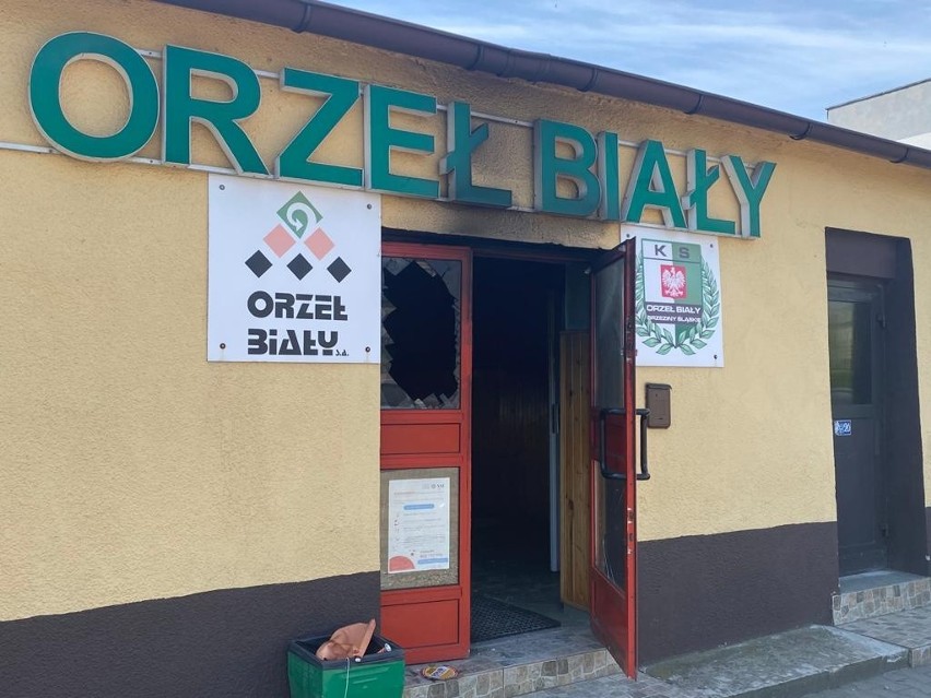Budynek klubowy KS Orzeł Biały Brzeziny Śląskie został...