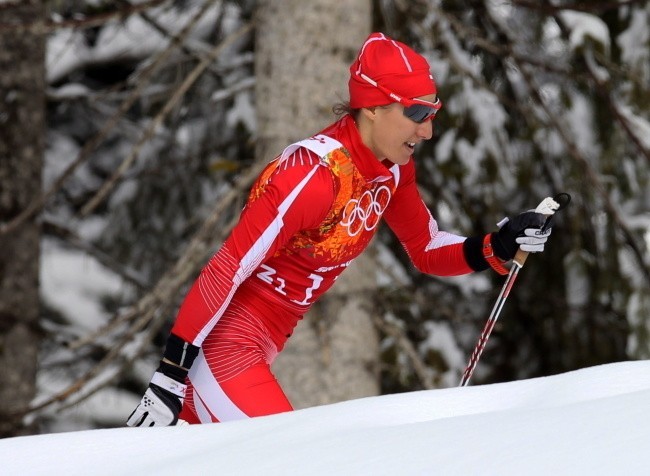 Sylwia Jaśkowiec i Justyna Kowalczyk w finale sprintu...