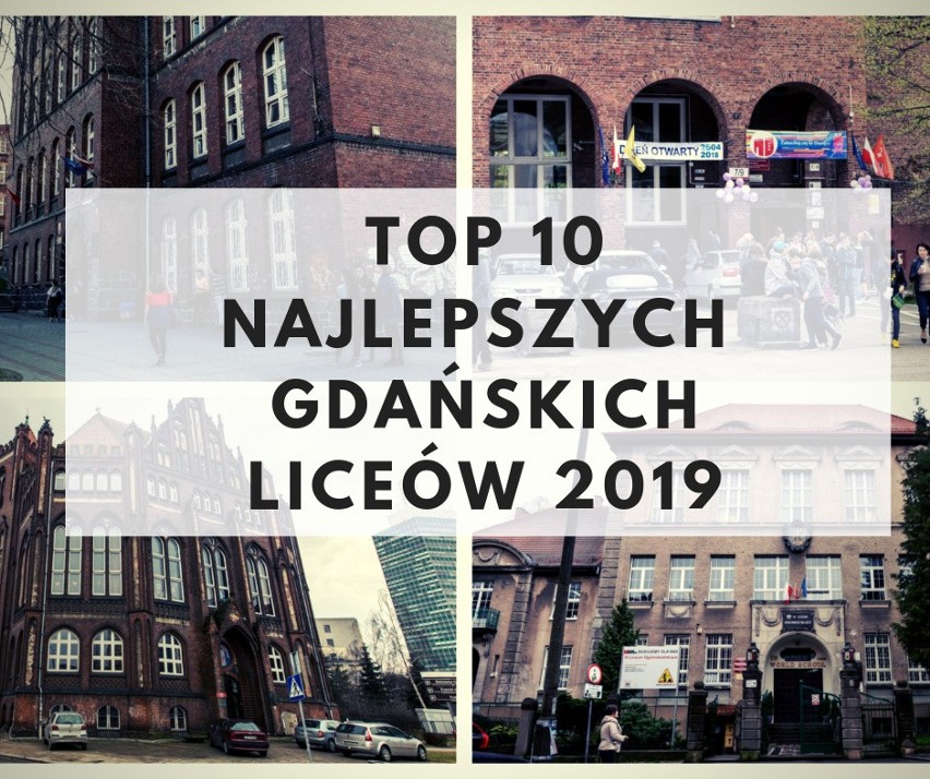TOP 10 najlepszych liceów w Gdańsku 2019. Ranking gdańskich publicznych liceów ogólnokształcących wg. portalu WaszaEdukacja.pl [lista LO]