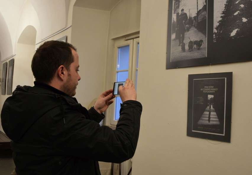 "Pińczów w czarno - białej fotografii" - nową wystawę można podziwiać w domu kultury