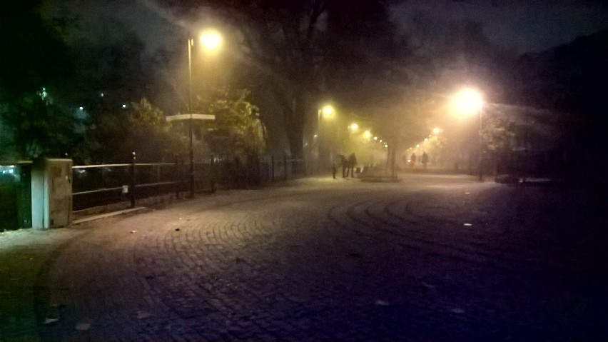  Gęsta mgła we Wrocławiu i okolicach