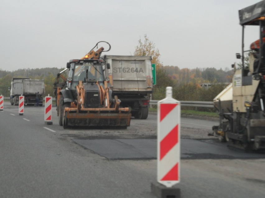 Remontują DTŚ w Świętochłowicach. Są korki