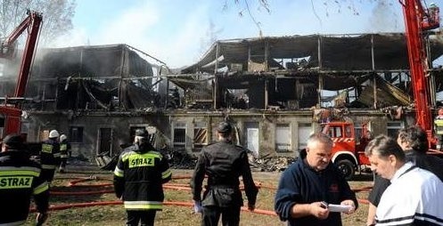 Miejsce tragedii w Kamieniu Pomorskim