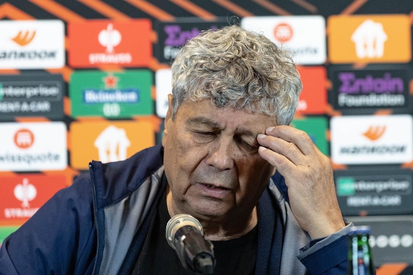 Trener piłkarzy Dynama Kijów Mircea Lucescu