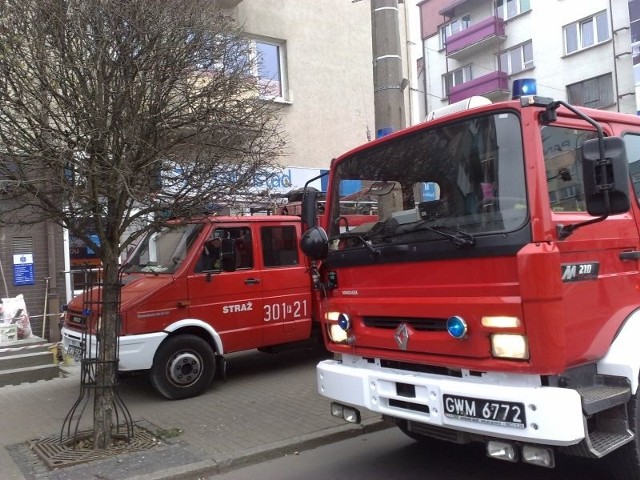 Do pożaru przyjechały dwa wozy strażackie. Tylko pożaru nie było.