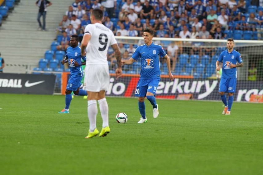 Mecz Lech Poznań - Pogoń Szczecin. Wynik 1:2